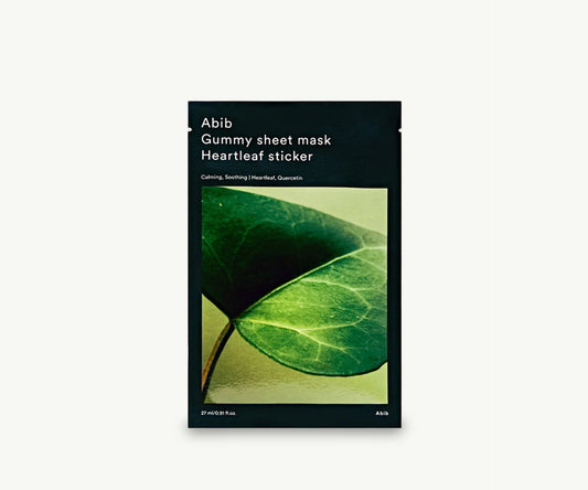 Gummy Sheet Mask Heartleaf Sticker 27ml