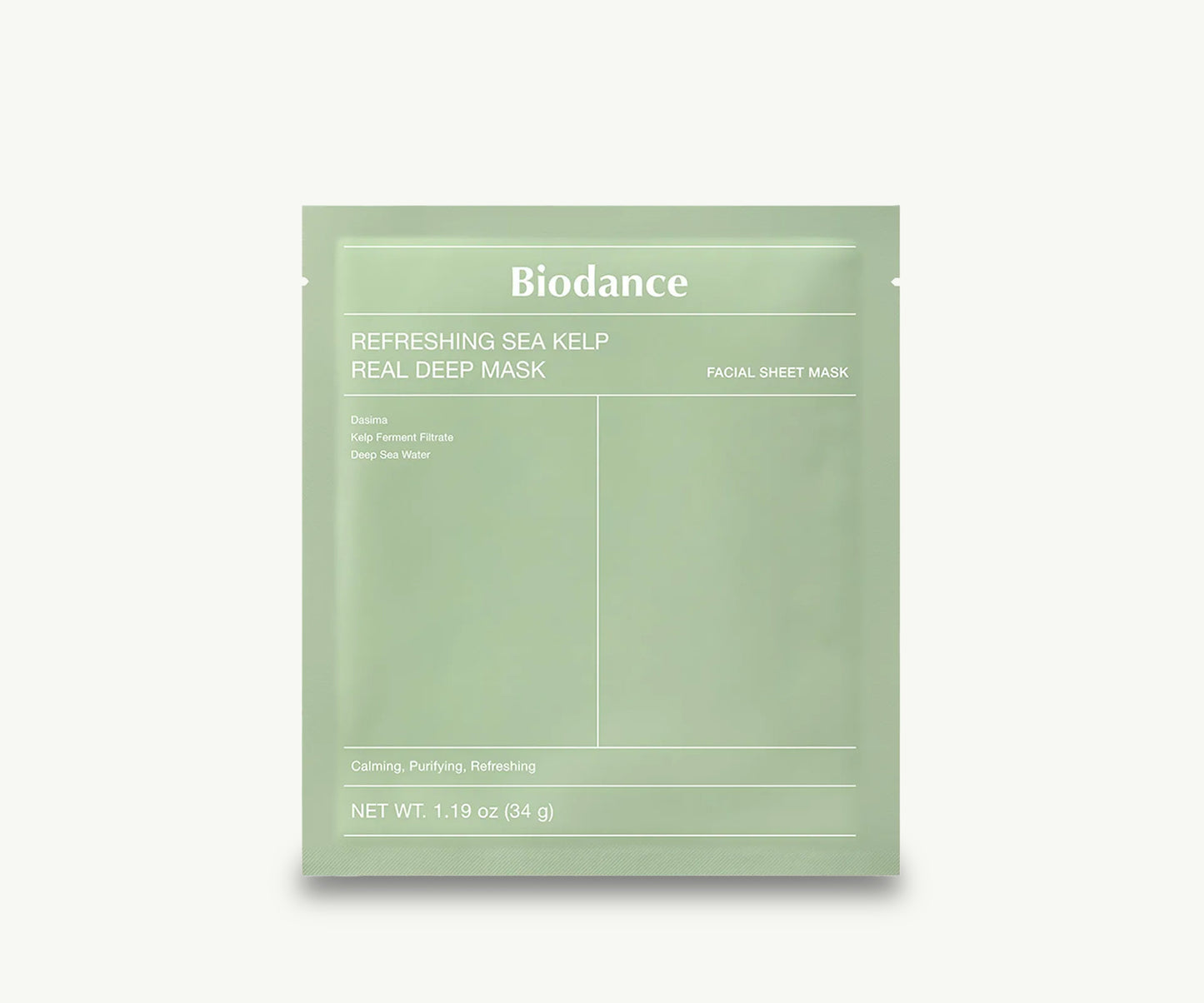 Refreshing Sea Kelp Real Deep Mask 34g