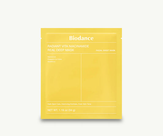 Radiant Vita Niacinamide Real Deep Mask 34g
