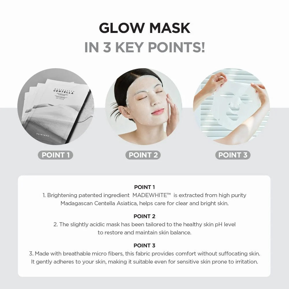 Madagascar Centella Tone Brightening Glow Mask 23ml
