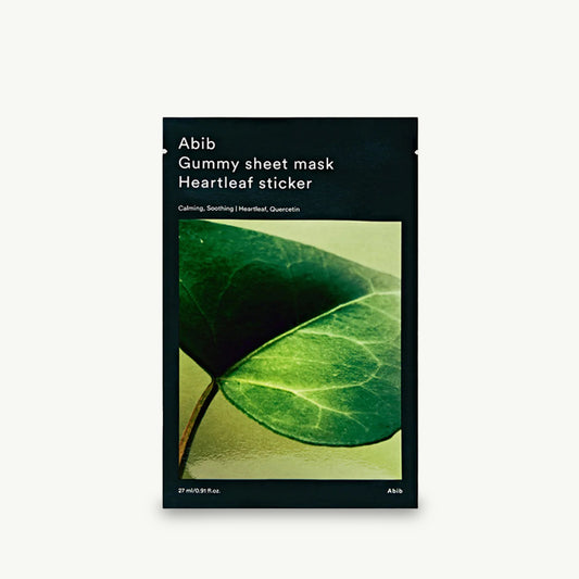 Gummy Sheet Mask Heartleaf Sticker 27ml
