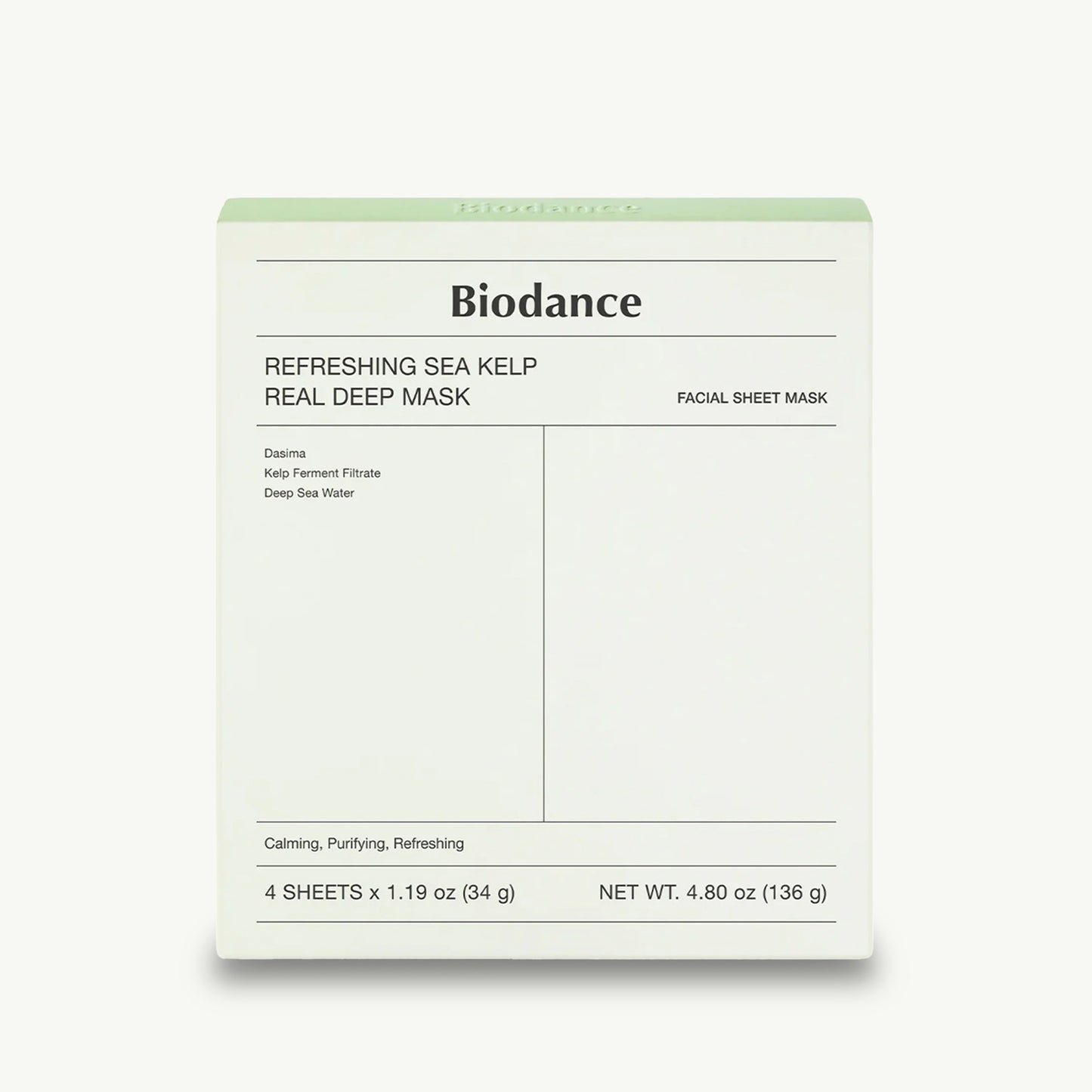 Refreshing Sea Kelp Real Deep Mask 34g