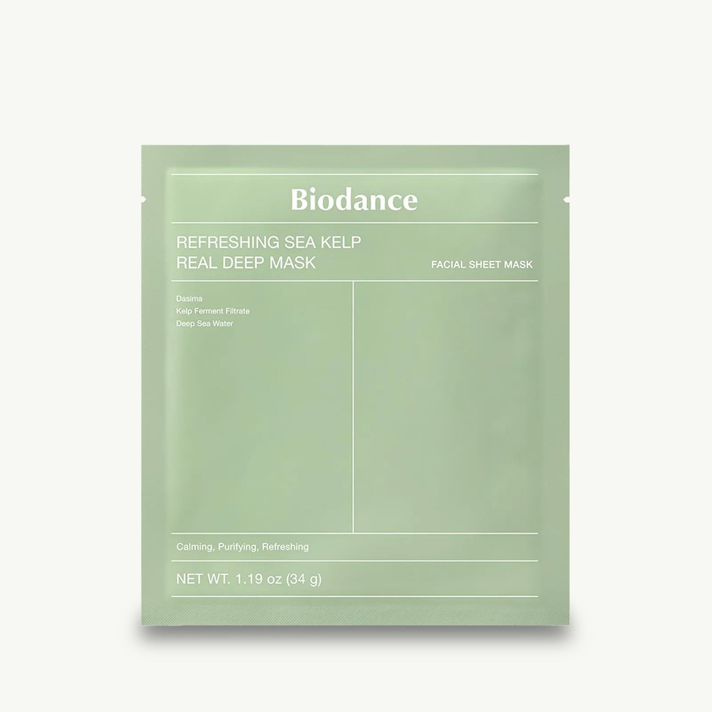 Refreshing Sea Kelp Real Deep Mask 34g