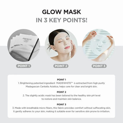 Madagascar Centella Tone Brightening Glow Mask 23ml